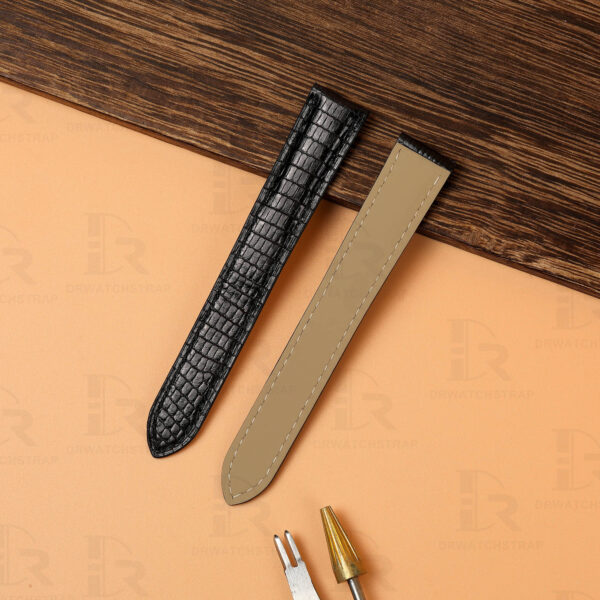 Premium lizard leather material