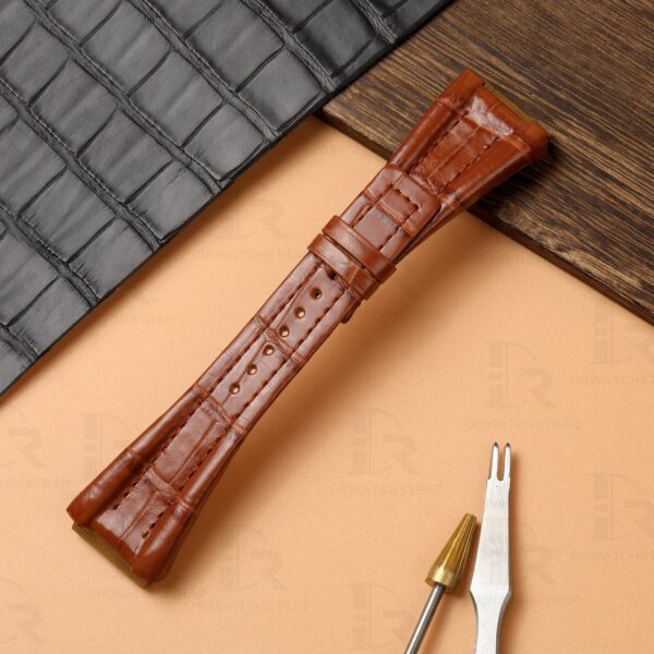 Soft and Pliable alligator leather strap