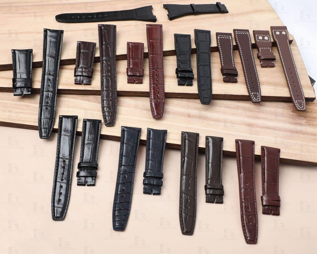 IWC replacement leather watch bands for sale - custom handmade straps