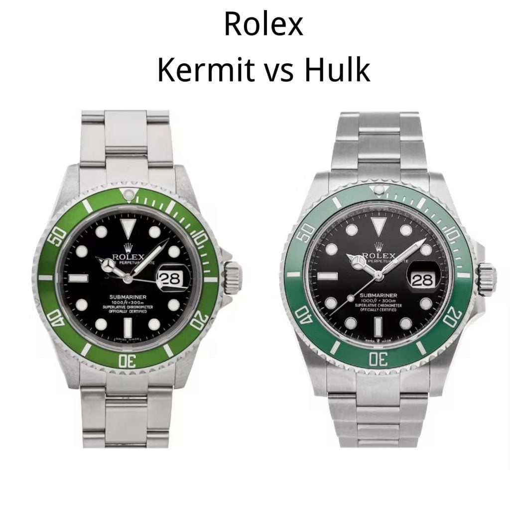 Rolex Kermit vs Hulk Green Submariner