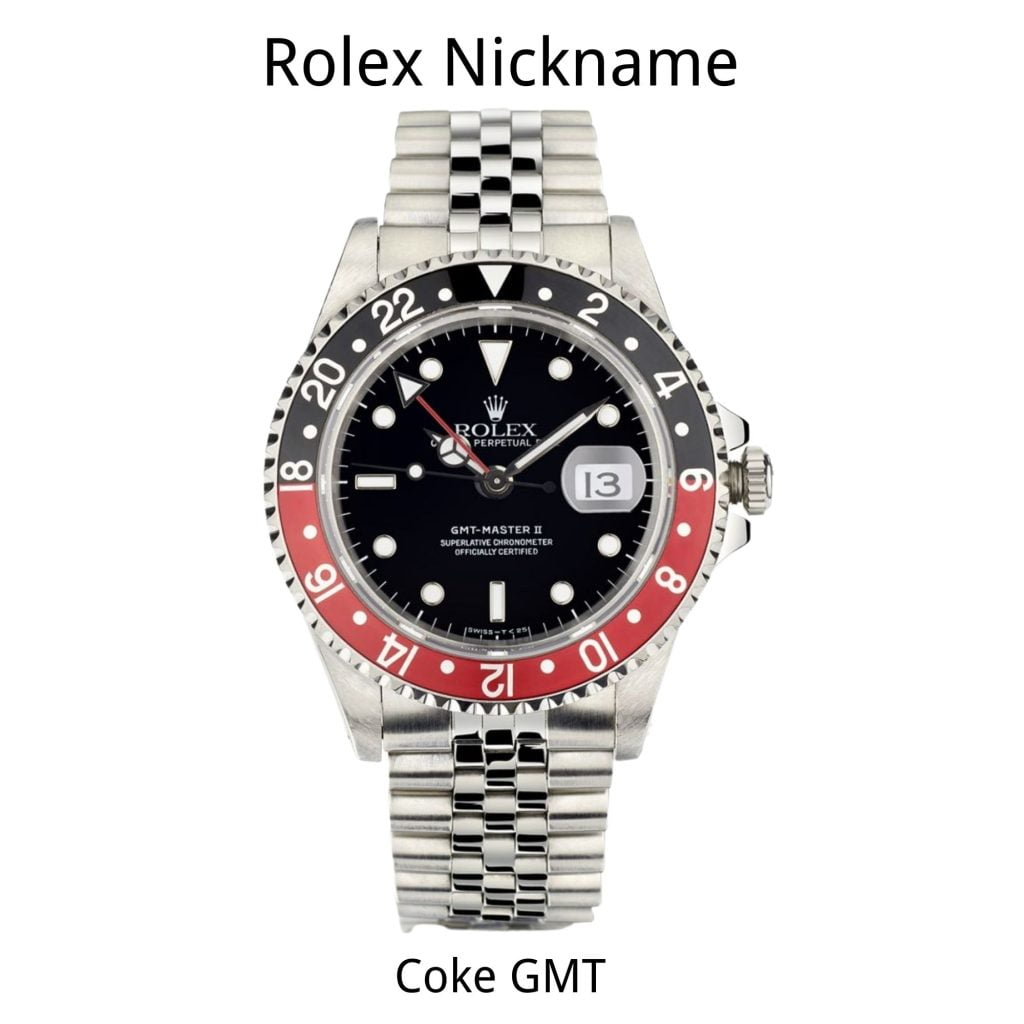 Rolex Watch Nicknames -Coke Cola GMT Master II Red black ceramic 126710BLRO