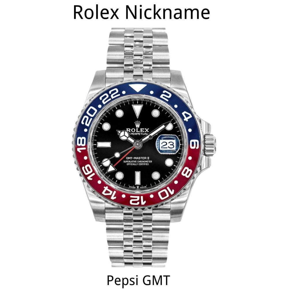 Rolex Watch Nicknames - Pepsi GMT Master II Red blue ceramic 126710BLRO