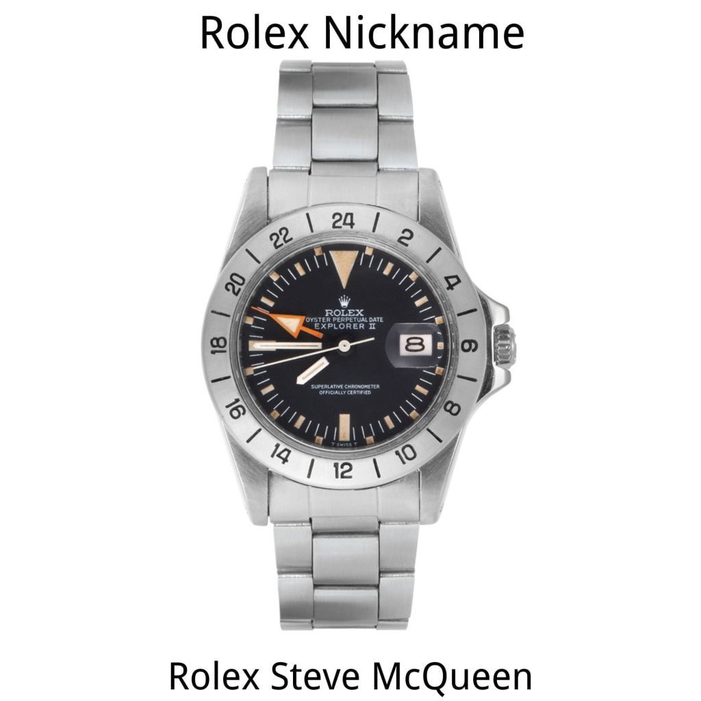 Rolex Steven McQueen Explorer Vintage watches Nicknames