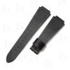 Custom black satin watch band replacement for Patek Philippe Twenty 4