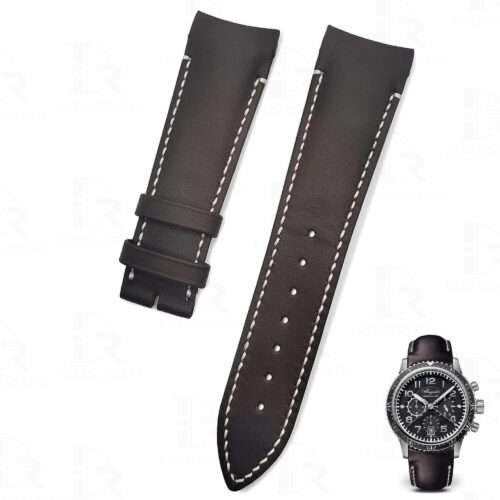 Premium calfskin leather replacement watch straps for Breguet Type XXI