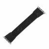 Buy custom Apple iphone Black Elastic Watch strap 38mm 40mm 42mm 44mm handmade for sale (1)