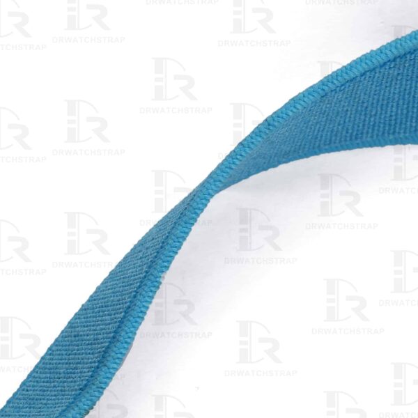 Buy custom Apple iphone watch Blue Elastic watchband 38mm 40mm 42mm 44mm handmade for sale (2)