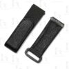 Buy custom Cartier Santos Quick switch Black nylon velcro straps 21mm 19mm handmade watch band for sale (1)