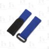 Buy custom Cartier Santos Blue nylon watch band 21mm 19mm handmade for sale