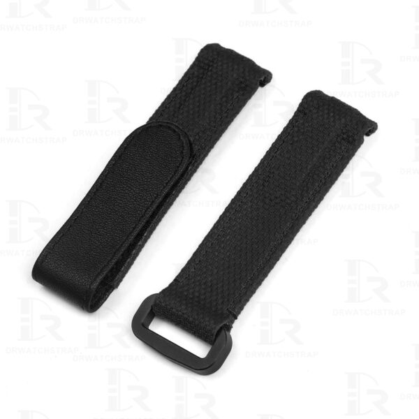 Buy custom Rolex DIW Daytona Black Rubber watch strap 20mm handmade for sale (1)