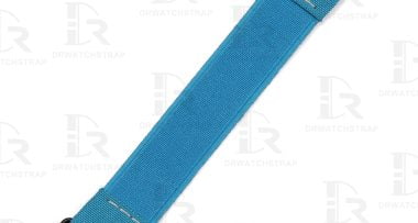 Buy custom Apple Blue Elastic watch bands 38mm 40mm 42mm 44mm handmade for sale