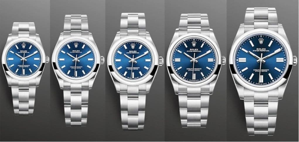 Rolex Oyster Perpetual 41mm Color dial blue 