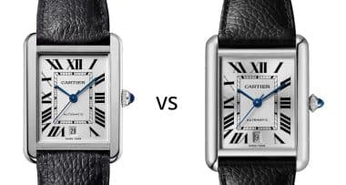 What is the difference between the Cartier Tank solo vs Tank Must