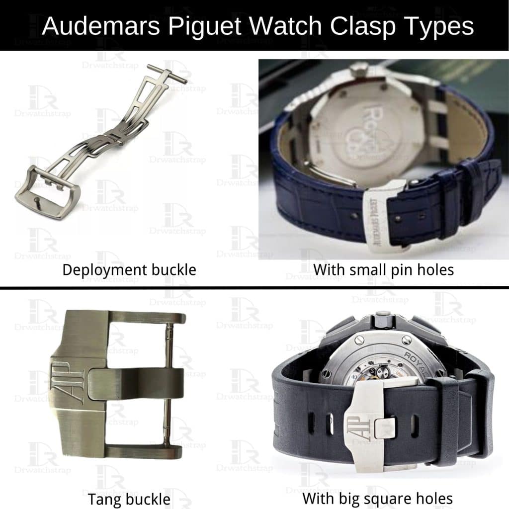 Audemars Piguet Watch Clasp Types - Pin tang vs deployment buckle