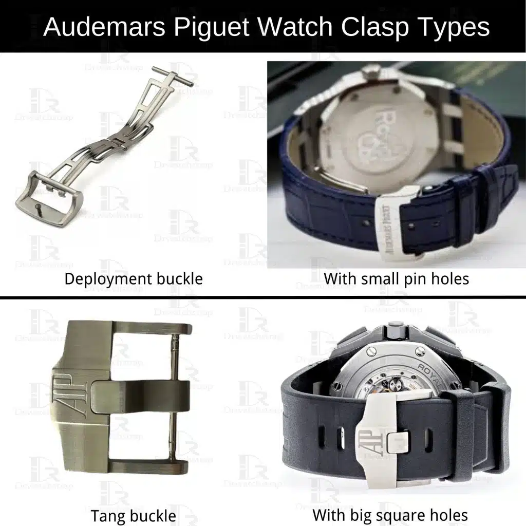 Audemars Piguet Watch Clasp Types - Pin tang vs deployment buckle