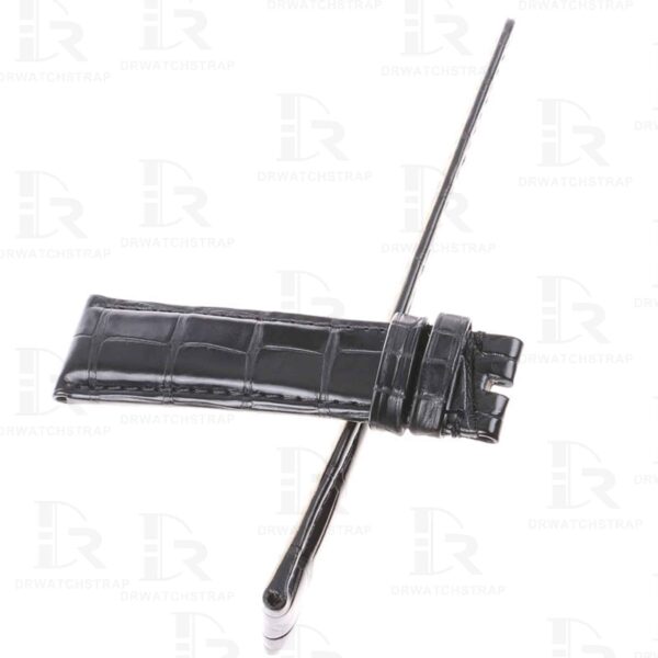 Buy Custom EBEL Classic 100 Black leather watch strap 20mm for sale