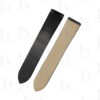 Buy Custom premium Black satin leather straps & watch bands replacement for Cartier Tank & Ronde (1)