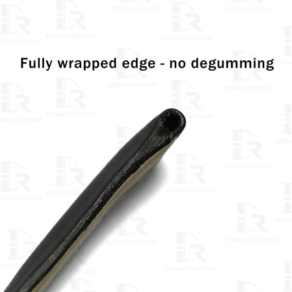 Buy Custom premium Black satin leather straps & watch bands replacement for Cartier Tank & Ronde (2)