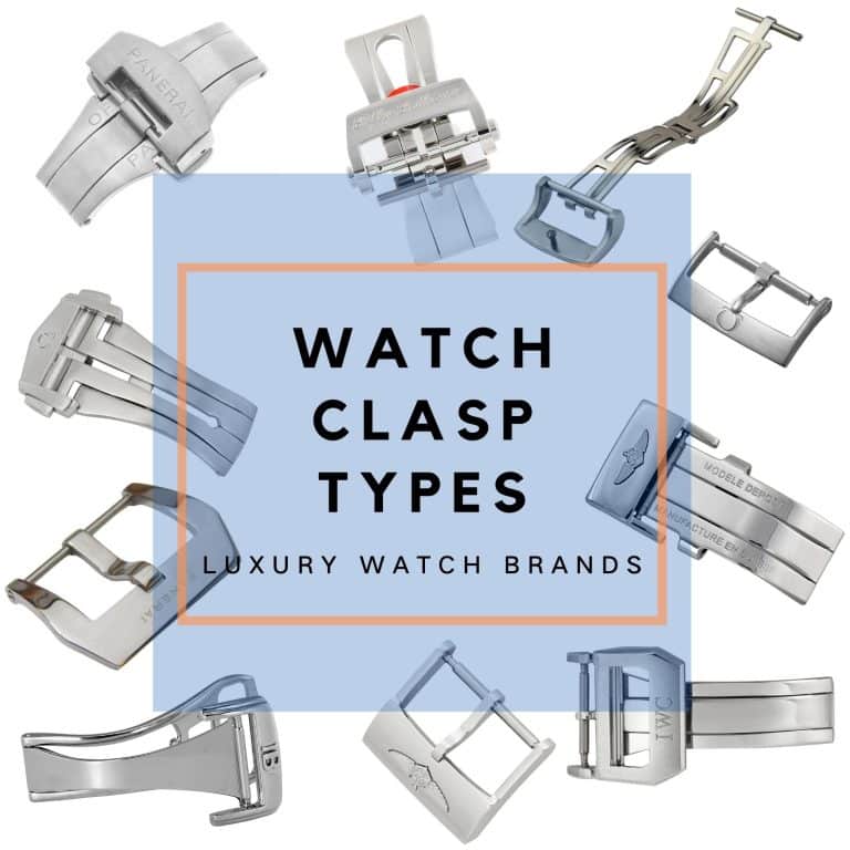 Luxury Watch Clasp Types