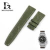 Buy Custom Tudor Black Bay P01 Oliver Green nylon fabric strap Handmade watch band (1)