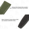 Buy Custom Tudor Black Bay P01 Oliver Green nylon fabric strap Handmade watchband (2)