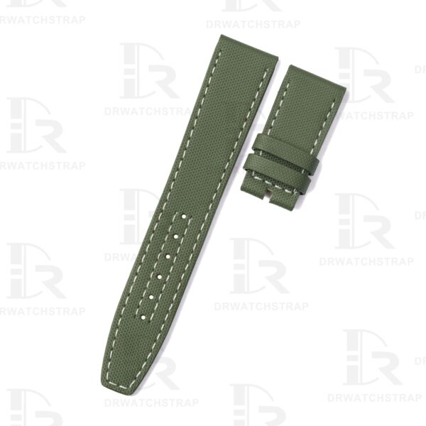 Buy Custom Tudor Black Bay P01 Oliver Green nylon fabric strap Handmade watchband for sale (2)