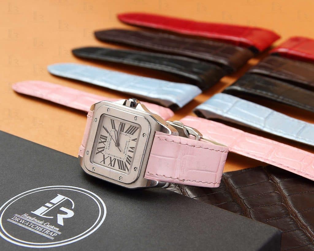 Cartier Santos 100 anniversary watch small medium large XL chronograph size guide