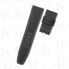 Custom black bay p01 Tudor straps Black Textile leather watch band replacement 20mm