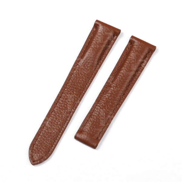 Buy Custom Cartier tank solo xl Brown leather watch strap 16mm 18mm 20mm 23mm replacement watch bands (1)