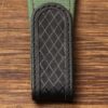 Buy Custom Hublot Spirit of Big Bang 647 Moonphase Canvas Pattern Oliver Green Rubber Velcro & Elastic strap Handmade watchband (3)