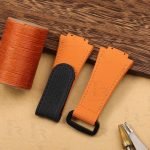 Hublot 645 42mm with blue velcro watch band (2)