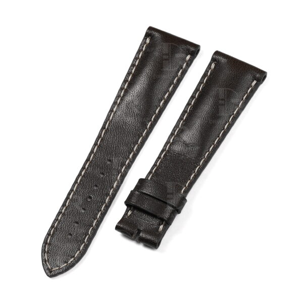 Buy Custom Patek Philippe 5230P Black calfskin leather strap 20mm Handmade watch bands