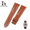 Buy Custom Patek Philippe 5230P Brown calfskin leather strap 20mm Handmade watch strap (1)