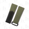 Buy Custom Blancpain Fifty Fathoms Sailcloth strap Oliver Green Canvas Velcro Nylon watchbands 20mm 23mm 24mm