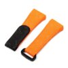 Buy Custom franck muller vanguard v45 Orange Velcro strap Nylon for V32 V41 Replacement for watch band (1)
