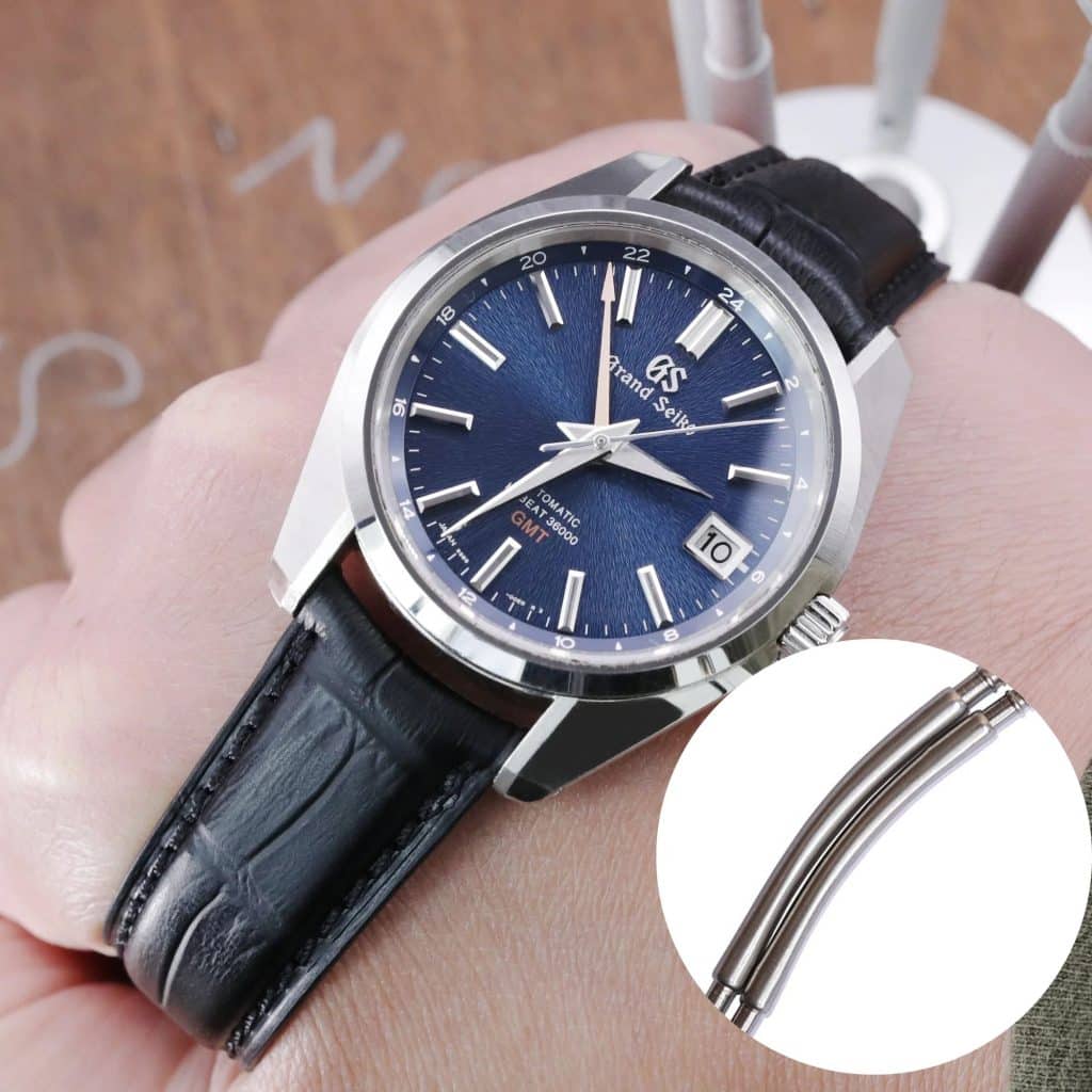 Curved End watch band Spring Bar