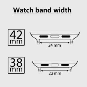 Apple watch band size guide chart