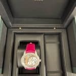 Chopard orange leather strap