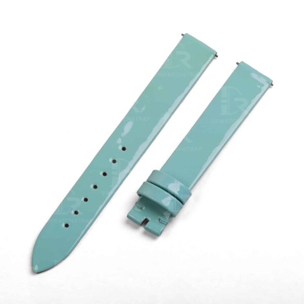 Buy Custom Piaget Possession g0a43090 Tiffany Blue Patent leather straps Handmade for watch band (1)