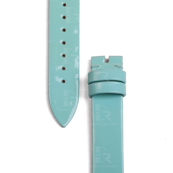 Buy Custom Piaget Possession g0a43090 Tiffany Blue Patent leather straps Handmade for watchband (2)