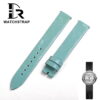 Buy Custom Piaget Possession g0a43090 Tiffany Blue Patent leather watch strap Handmade for watch band (1)