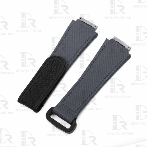 NEW 2023 Buy Custom Richard Mille Dark Grey rubber velcro Replacement strap Richard Mille band RM watchbands aftermarket NEW 2023 Buy Custom Richard Mille Dark Grey rubber velcro Replacement strap Richard Mille band RM watchbands aftermarket