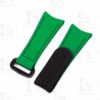 Buy Custom Omega Garmin rubber velcro Green watch band 20mm 22mm handmade hook and loop watch strap