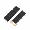 Buy Custom Omega, Garmin rubber velcro watch band 20mm 22mm handmade hook and loop watch strap