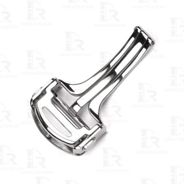 Cartier Santos Tank Must New silver deployant deployment with push button buckle clasp (1)