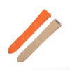 Buy Custom New Cartier Santos Orange Epsom leather straps19mm 21mm replacement watch band (3)