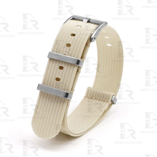 Buy Omega and swatch Moonswatch Nato strap 20mm Beige watch band