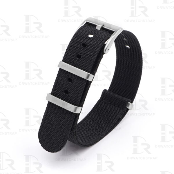 Buy Omega and swatch Moonswatch Nato strap 20mm Black watch band