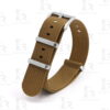 Buy Omega and swatch Moonswatch Nato strap 20mm Brown watch band