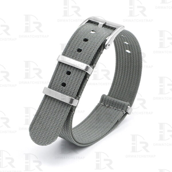 Buy Omega and swatch Moonswatch Nato strap 20mm Grey watch band